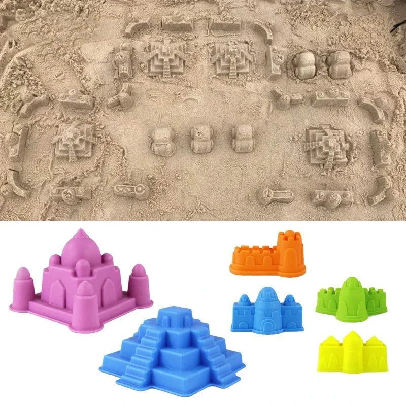 Sand Play Building Fun - Sand Castles Set