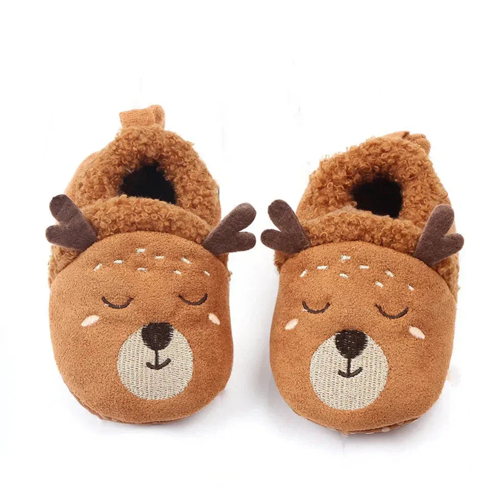Cuddly soft animals - Toddler Animal slippers