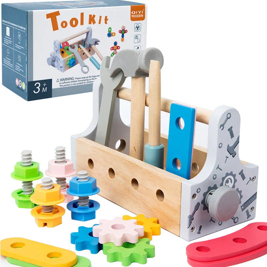 Innovative & Problem-Solving - Wooden Tool Box