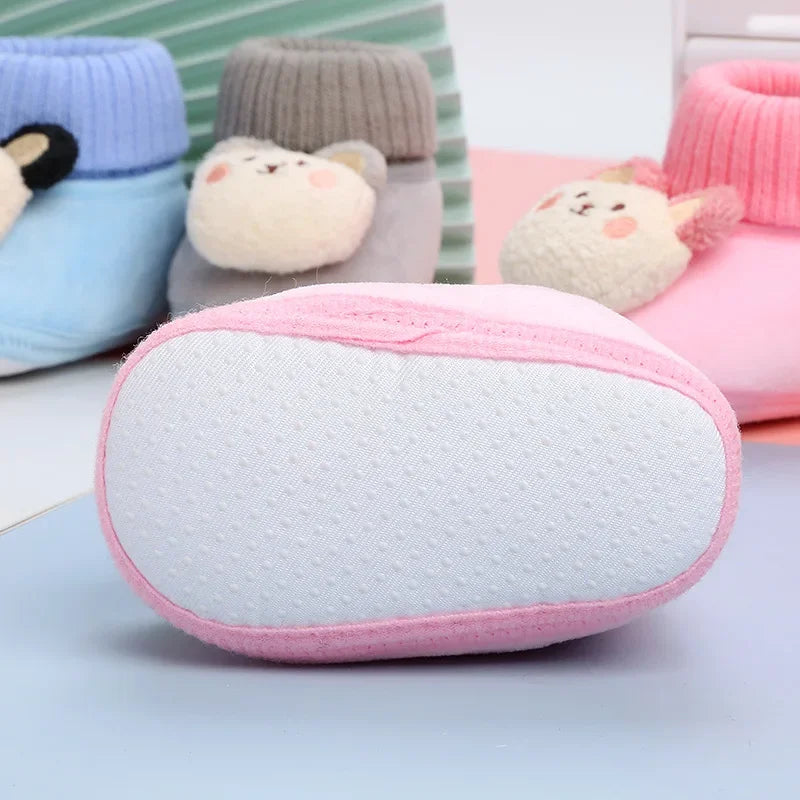 Warm and non-slip – Animal Infant Slippers