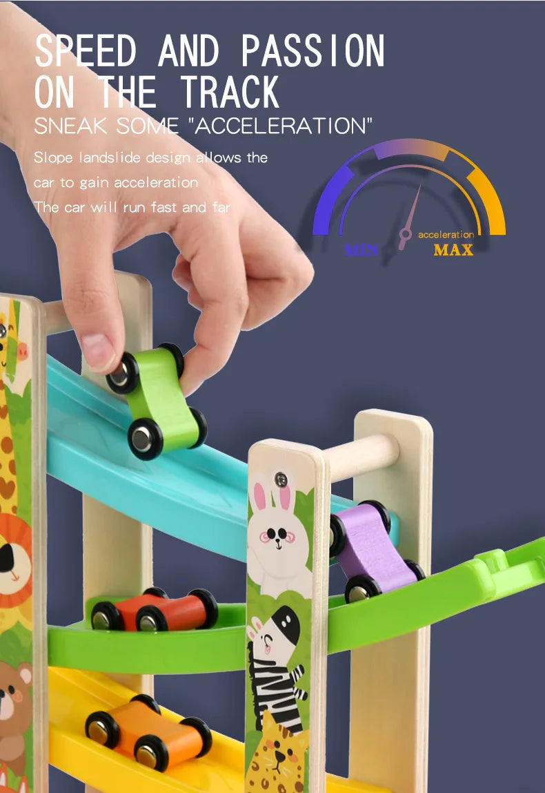 Innovative & Educational - Wooden Roller Coaster