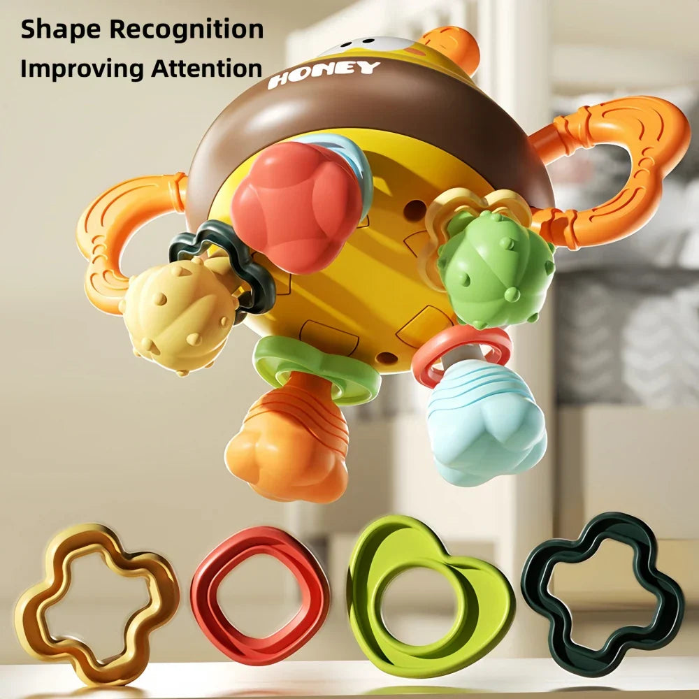 Safe & Educational – Rattle & Teething Ball