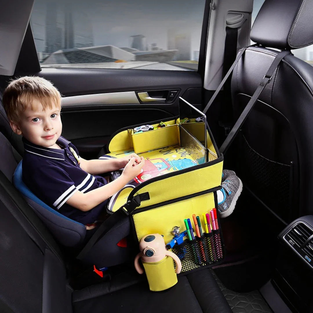 Safe & Comfortable - Portable Child Car Seat Table
