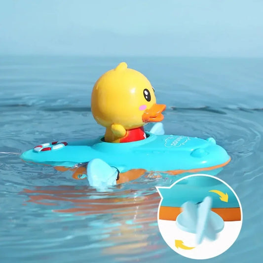 Splash Play Bathing Friend - Rowing rubber duck