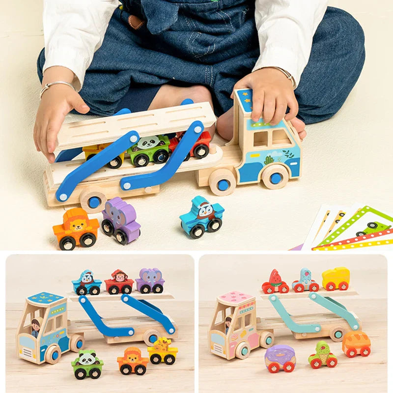Innovative & Educational – Wooden truck