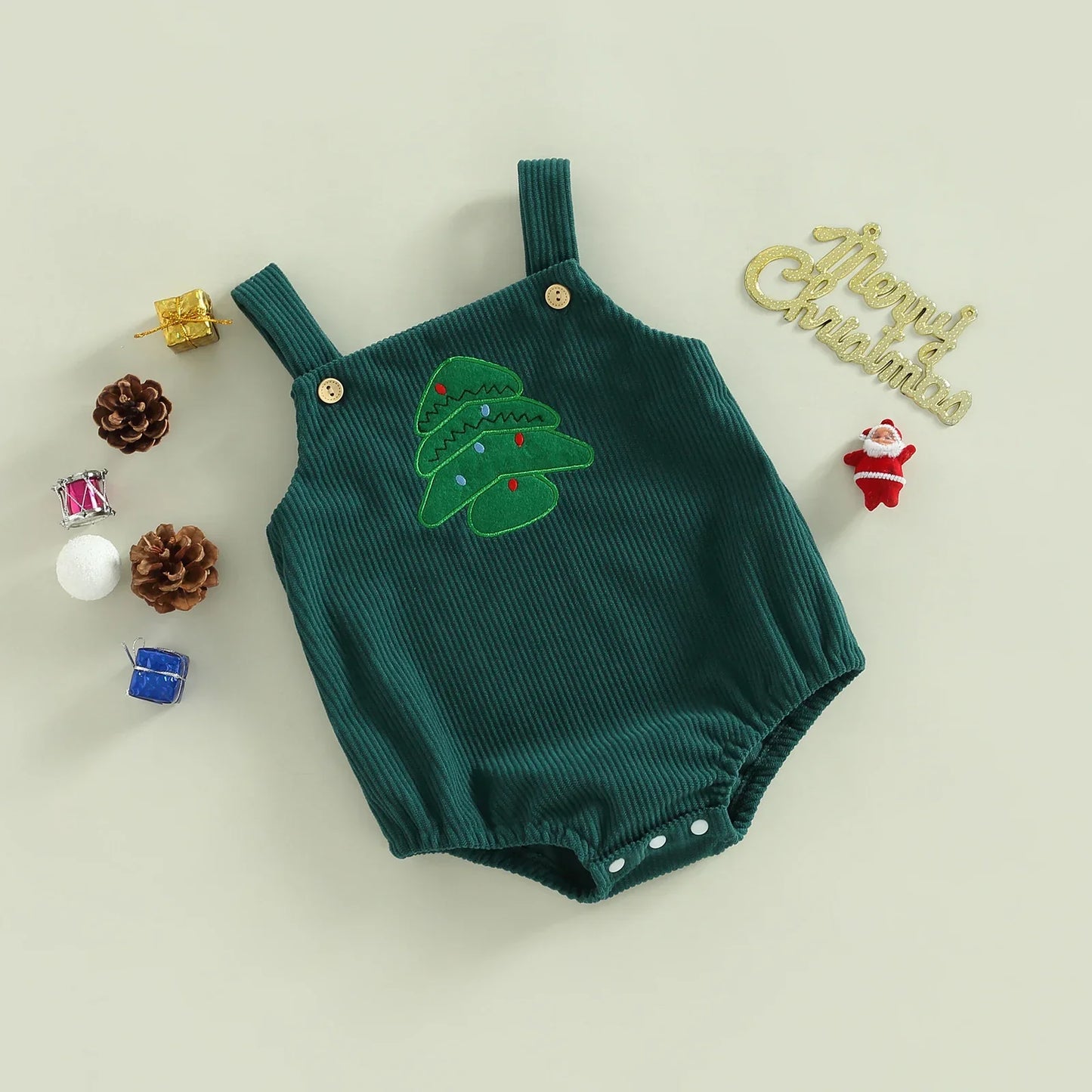 Christmas Design - Overall Christmas Romper