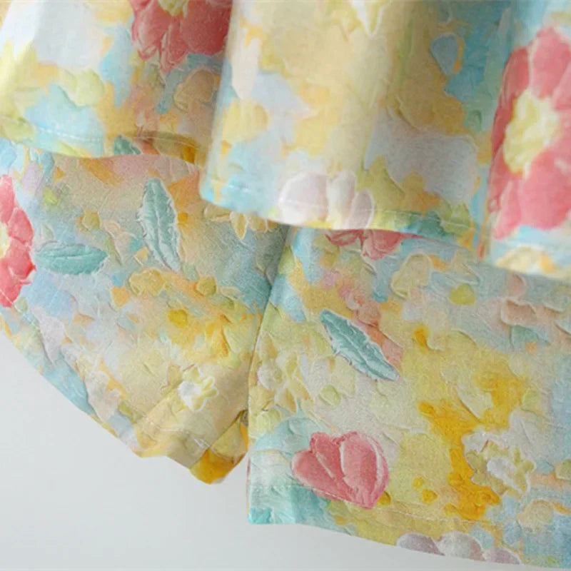Summer Flower Chic - Summer Dress Peony print