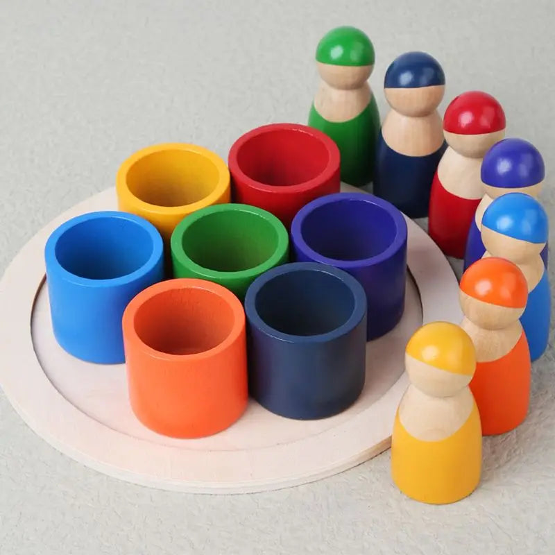 Colorful & Innovative - Wooden Sorting Toys
