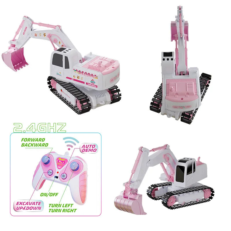 Digging Party for Girls - RC Excavator