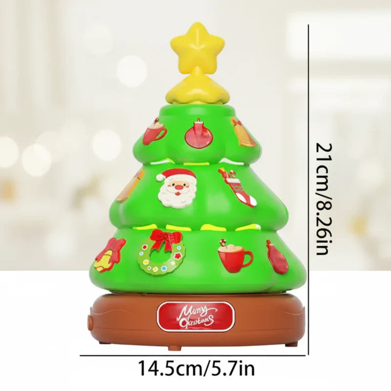 Magical & Playful – Christmas Tree with Music and Bubble Blowing