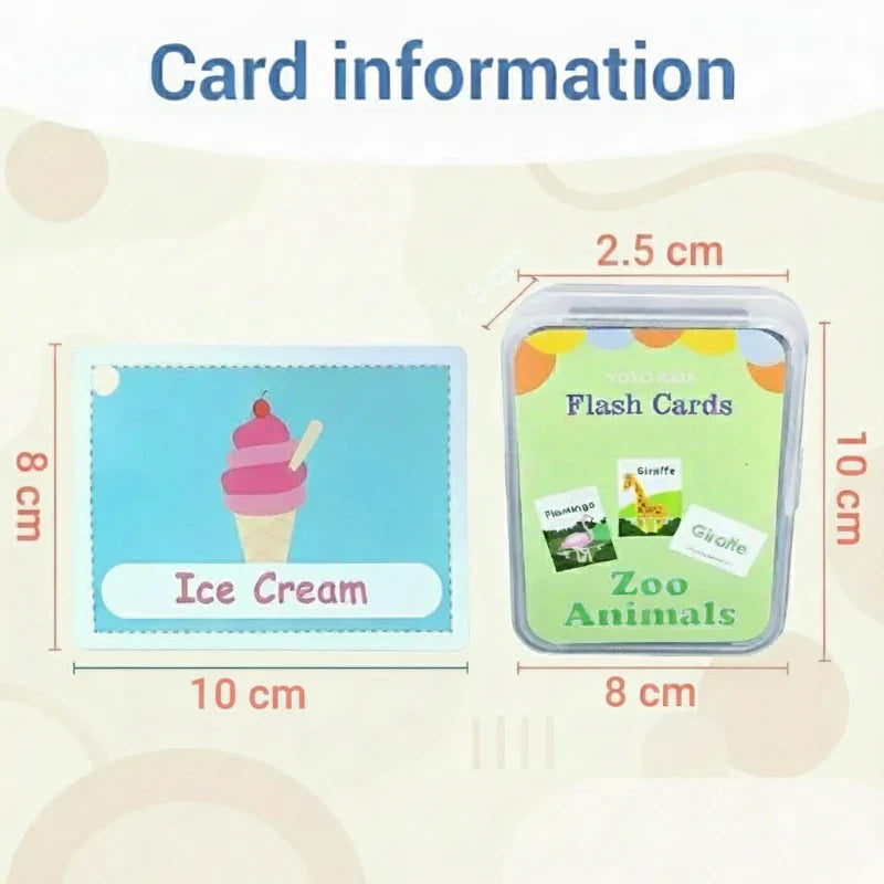 Cheerful & Language-rich – Educational Word Cards (English)