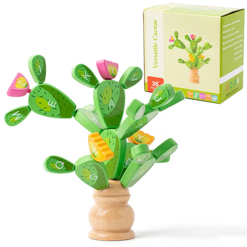Word making & creative - Cactus Letter Tree
