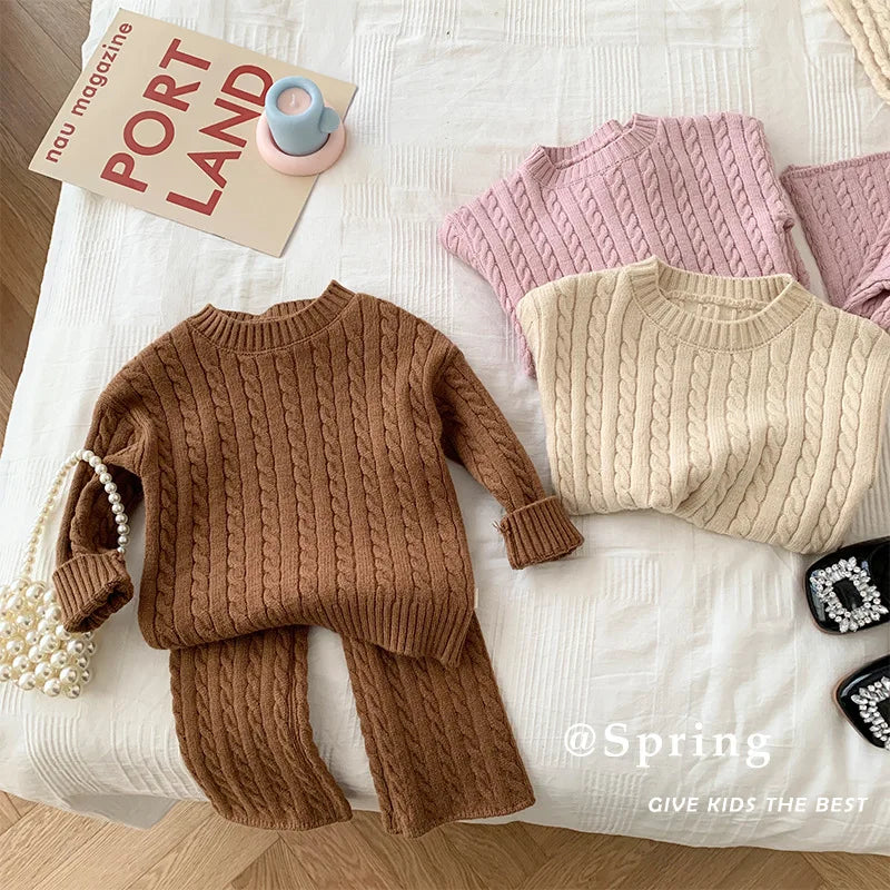 Stylish & Trendy for Children - Knitted Sweater & Pants
