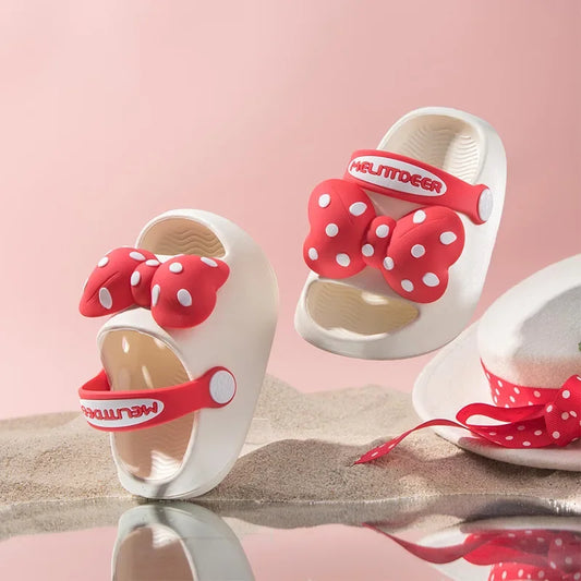 Cheerful & Safe - Polka Beach Slippers