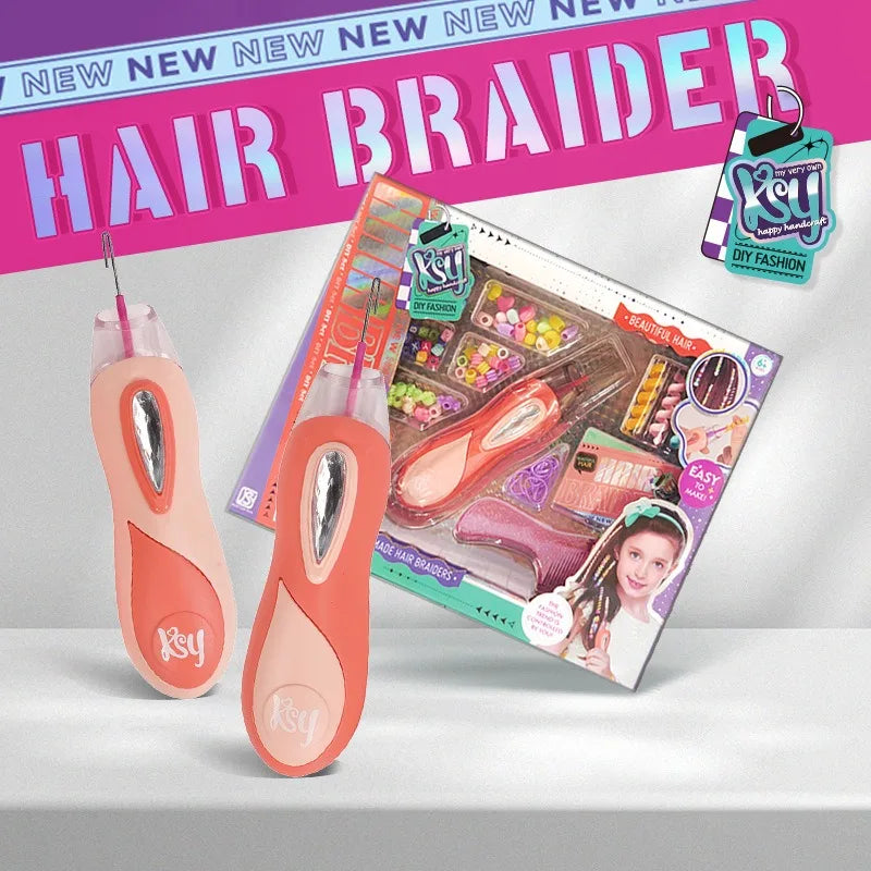 DIY Braiding Play - Hair Braiding Machine