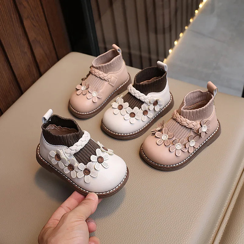 Cute Flowers - Girls Shoes