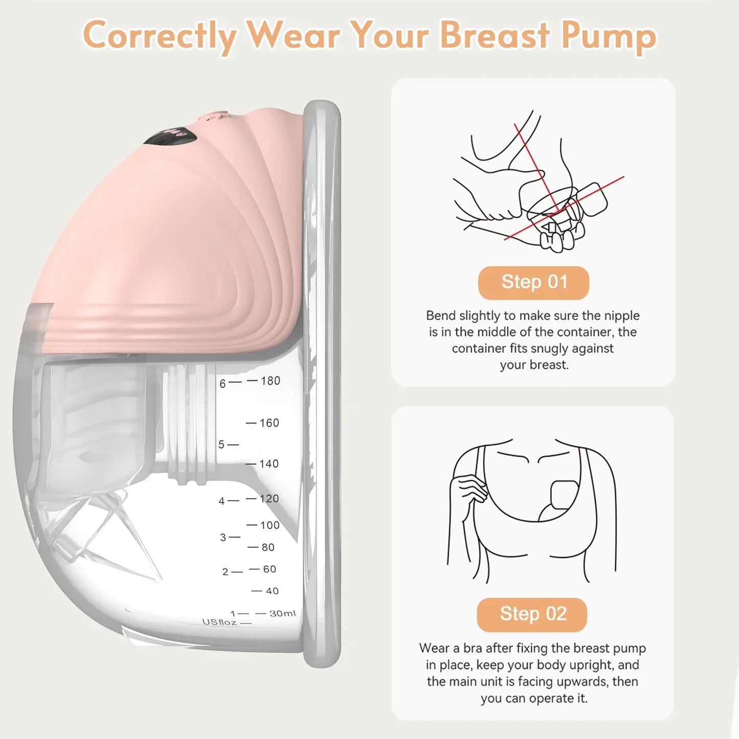 Silent & Safe - Handsfree breast pump