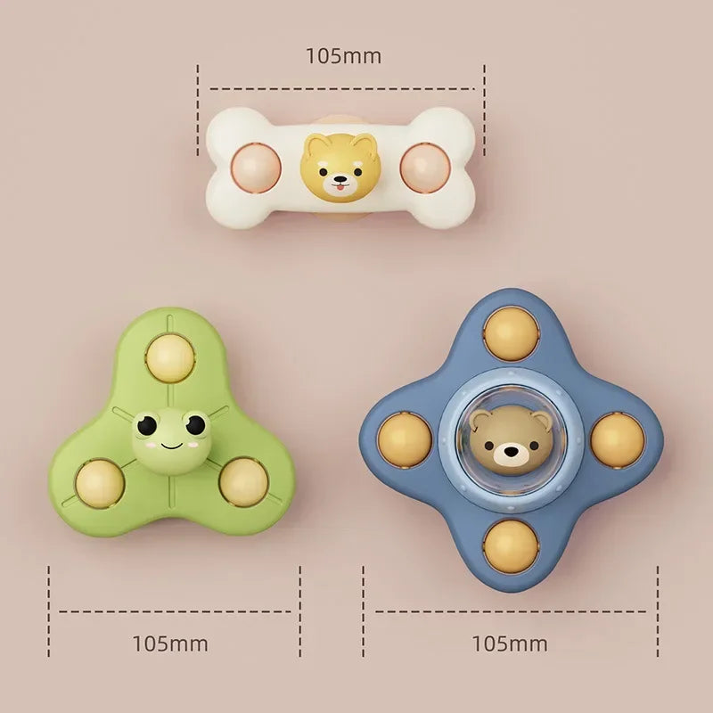 Bath Spinner Toys™ - Educational & Play - Fidget Baby Bath Toys