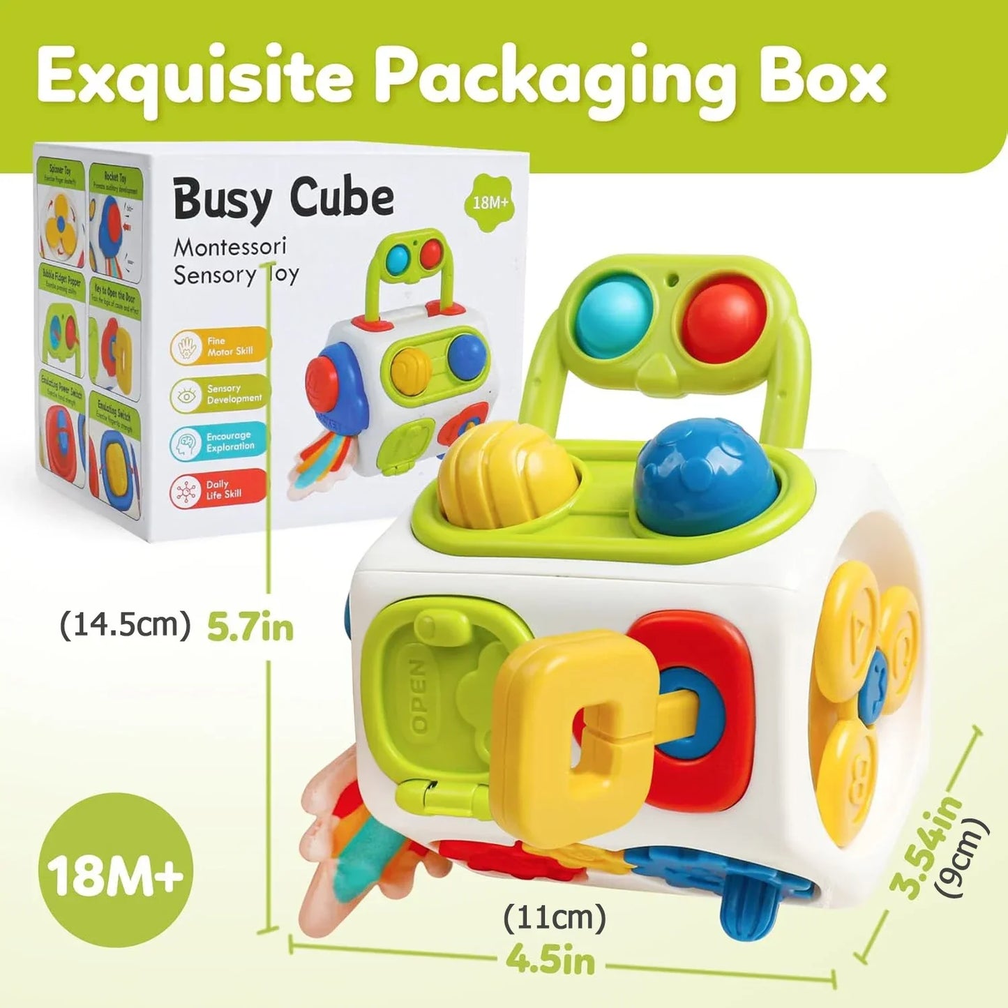 Handy on the go - Tactile Cube