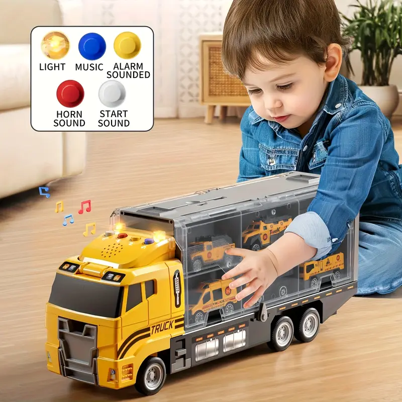 Realistic & Play – Container Truck