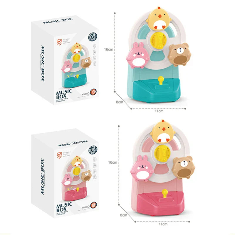 Animals Play Music Box - Toy Animals Ferris Wheel