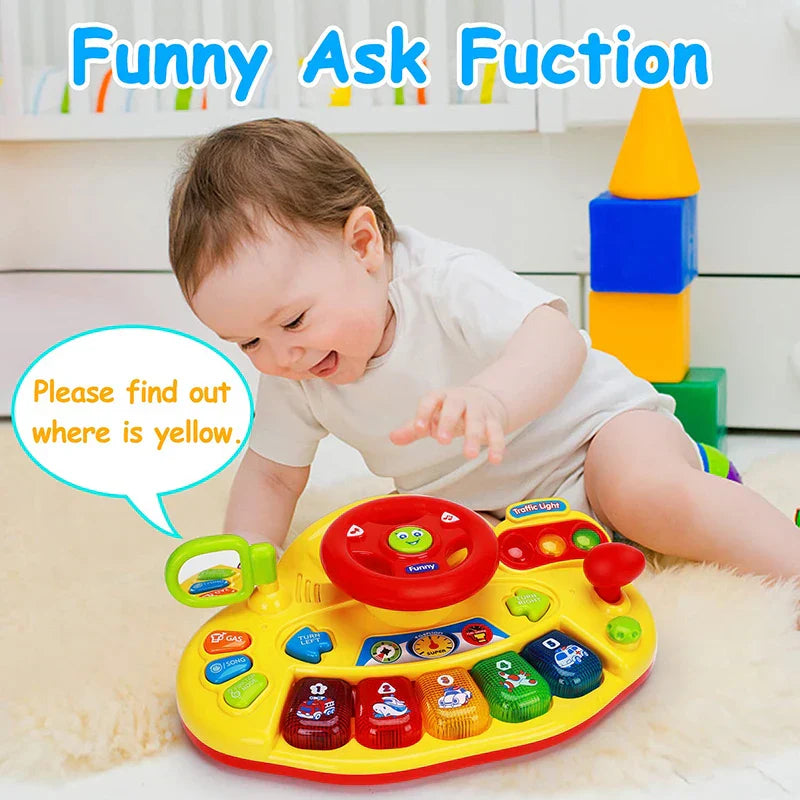 Engaging & Educational – Keyboard & Steering Wheel