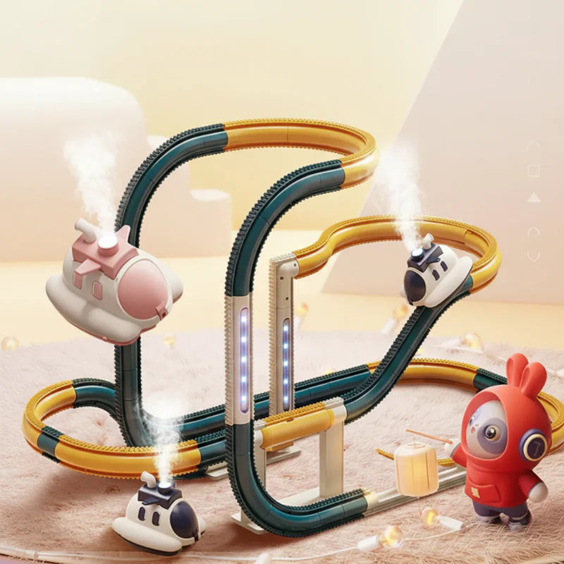 Engaging & Cool – 360° Steam Train Track