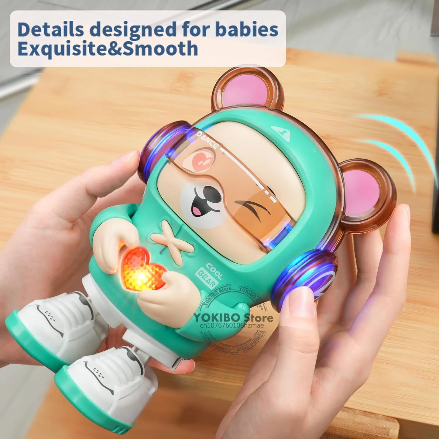 Dancing Bear Robot™ - Develop motor skills - Dancing Plaything Doll