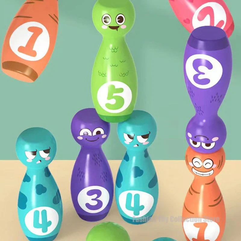Colorful & Play - Toy Bowling Set