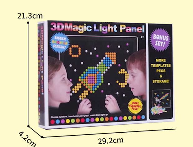 Build your magical world - Light Panel game series