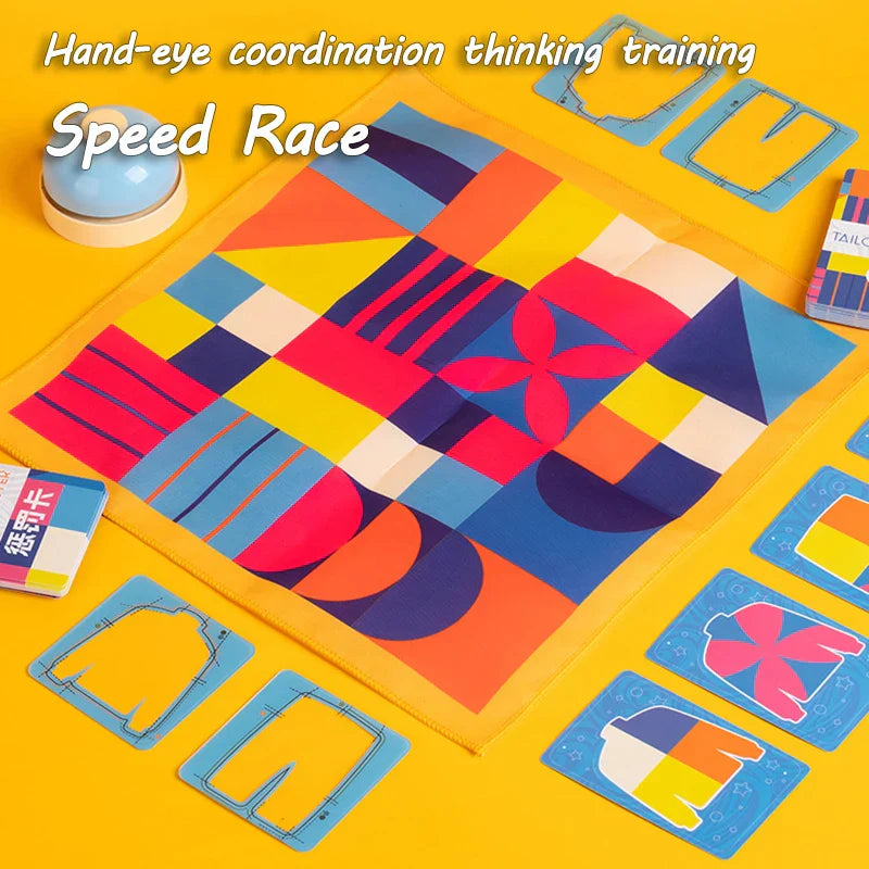 Train hand and eye coordination – Tailor Card Activity