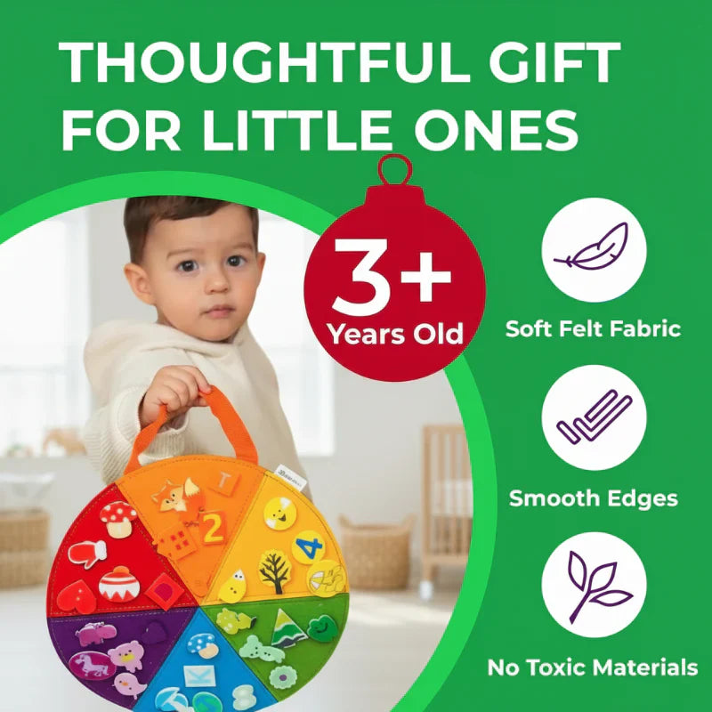Educational & Engaging – Fine Motor Skills Board