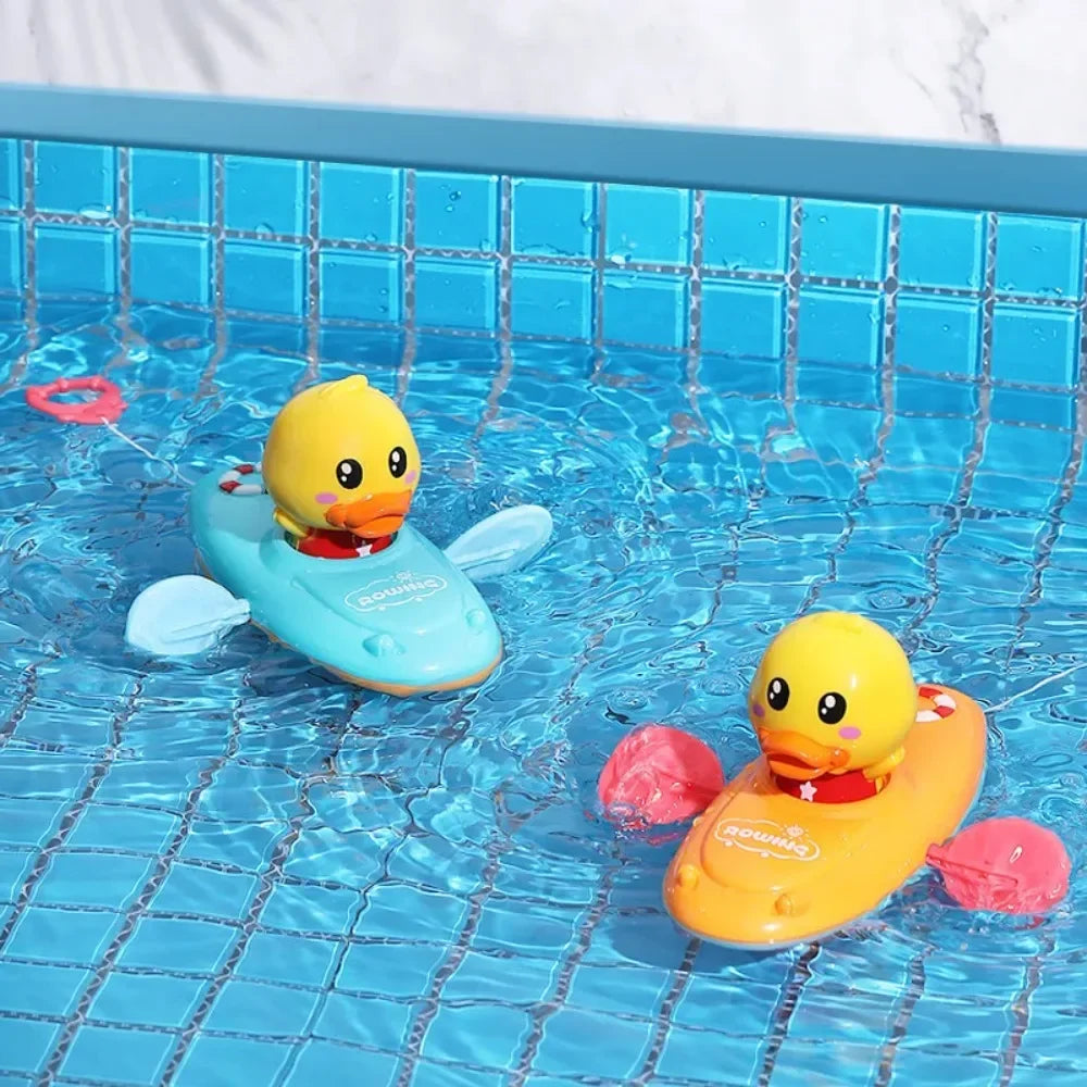 Splash Play Bathing Friend - Rowing rubber duck