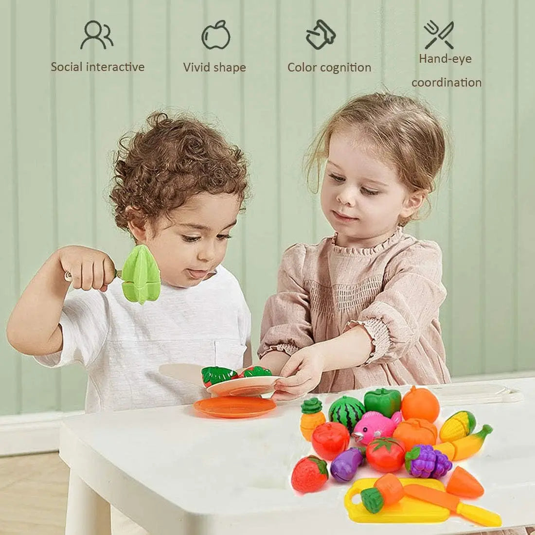 Play & Educational - Vegetable Fruit Toys