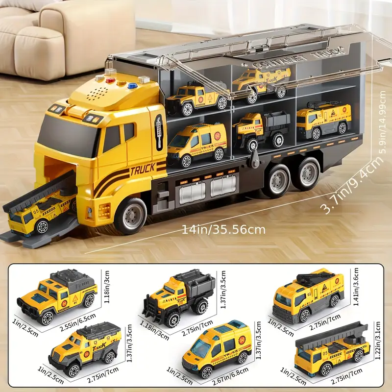 Realistic & Play – Container Truck