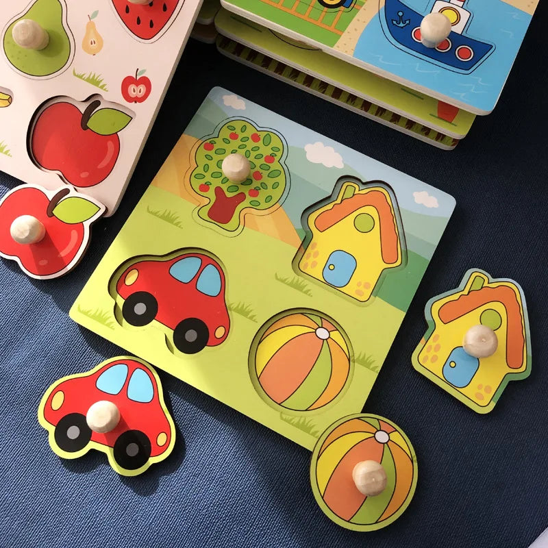 Clever Play - Wooden Puzzle