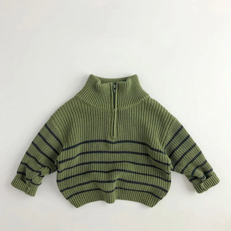 Simple Zipper - Children Zipper Sweater
