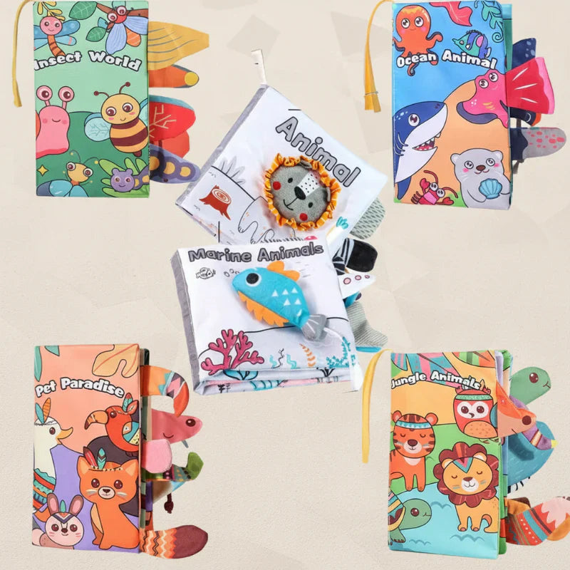 Colorful & Sensory – Infant tail book