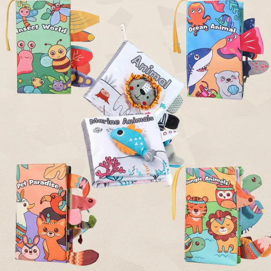 Colorful & Sensory – Infant tail book