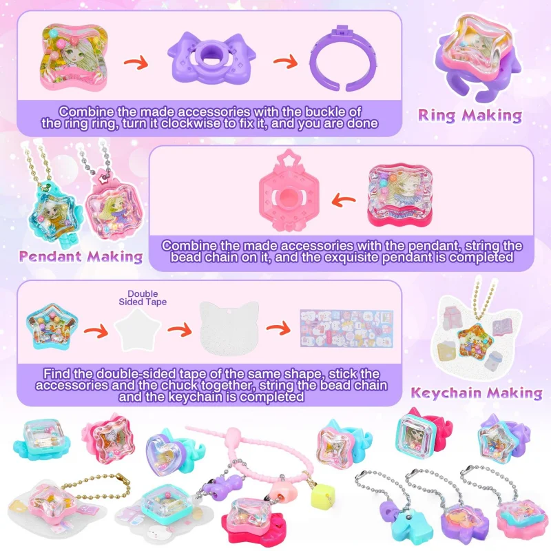 Playful & Innovative – DIY 3D stickers & jewelry craft kit
