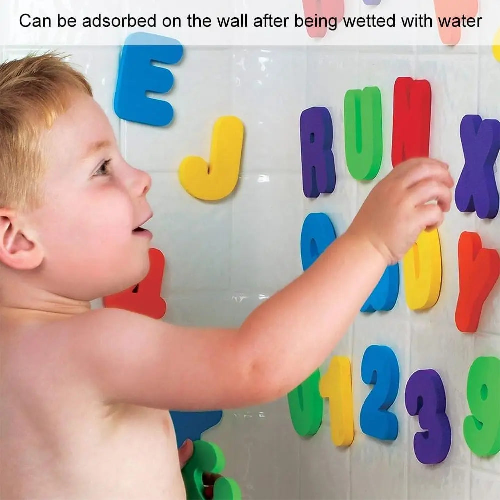 Educational & Play - Colorful Bath Letters