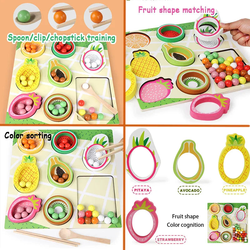 Fruit & Shape Match - Sorting game