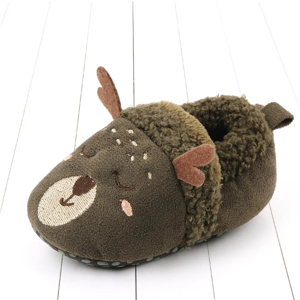 Cuddly soft animals - Toddler Animal slippers