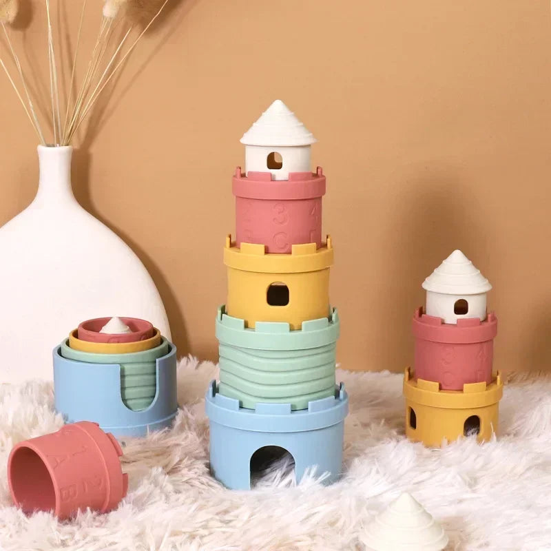 Smart Stacking Play – Stacking Tower Castle