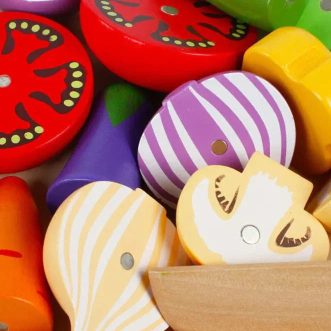 Fun & Innovative – Wooden Magnetic Kitchen Play Set