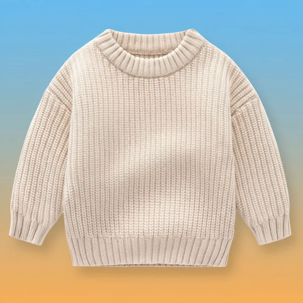 Classic & Cozy - Solid knit sweater