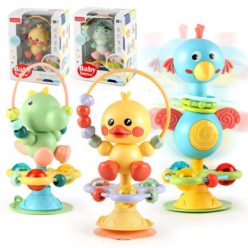 Sensory Infant Toy with suction cup
