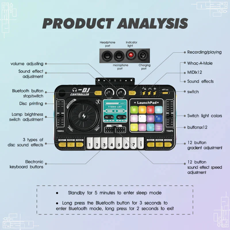 Musical & Interactive – DJ Mixer Plaything