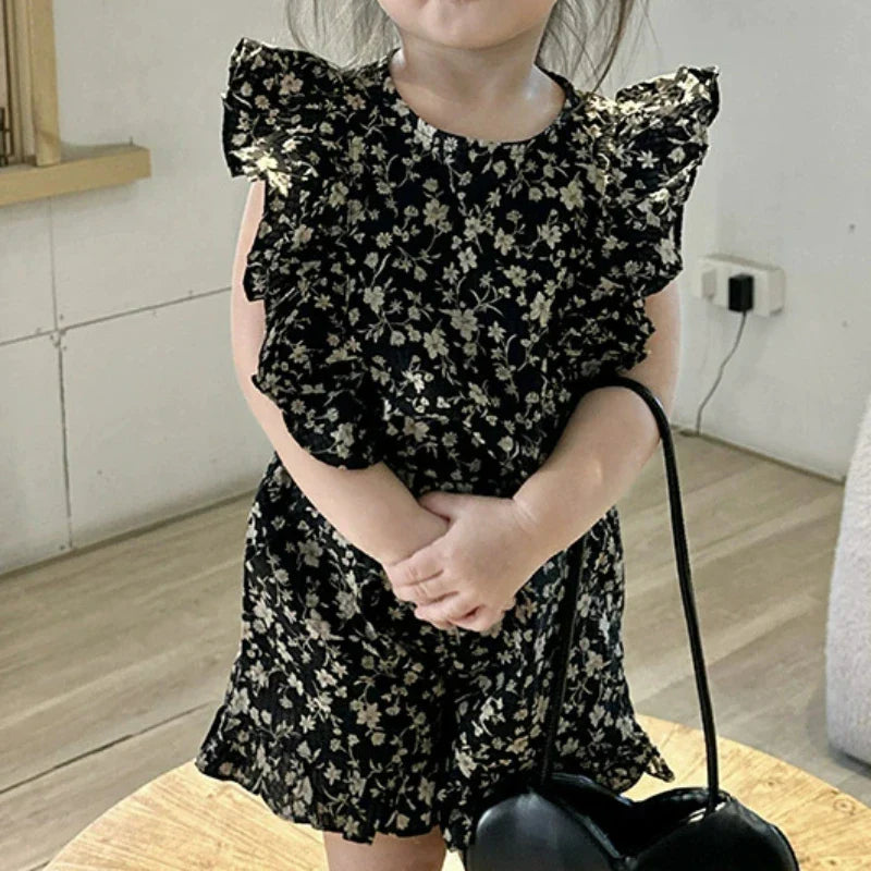 Floral happiness - Children's dress