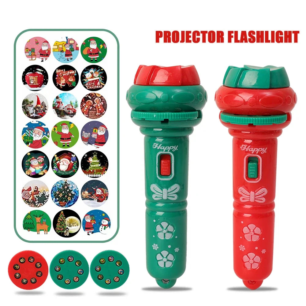 Light Play - Christmas Projection Flashlight